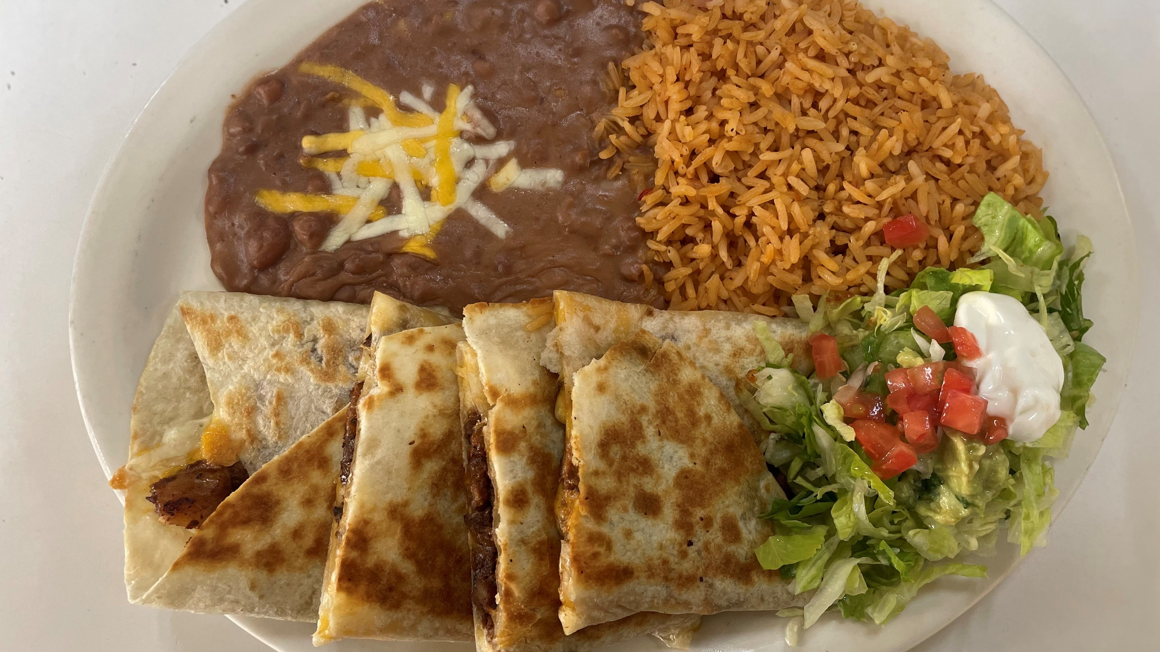 Fiesta Quesadilla with Cheese