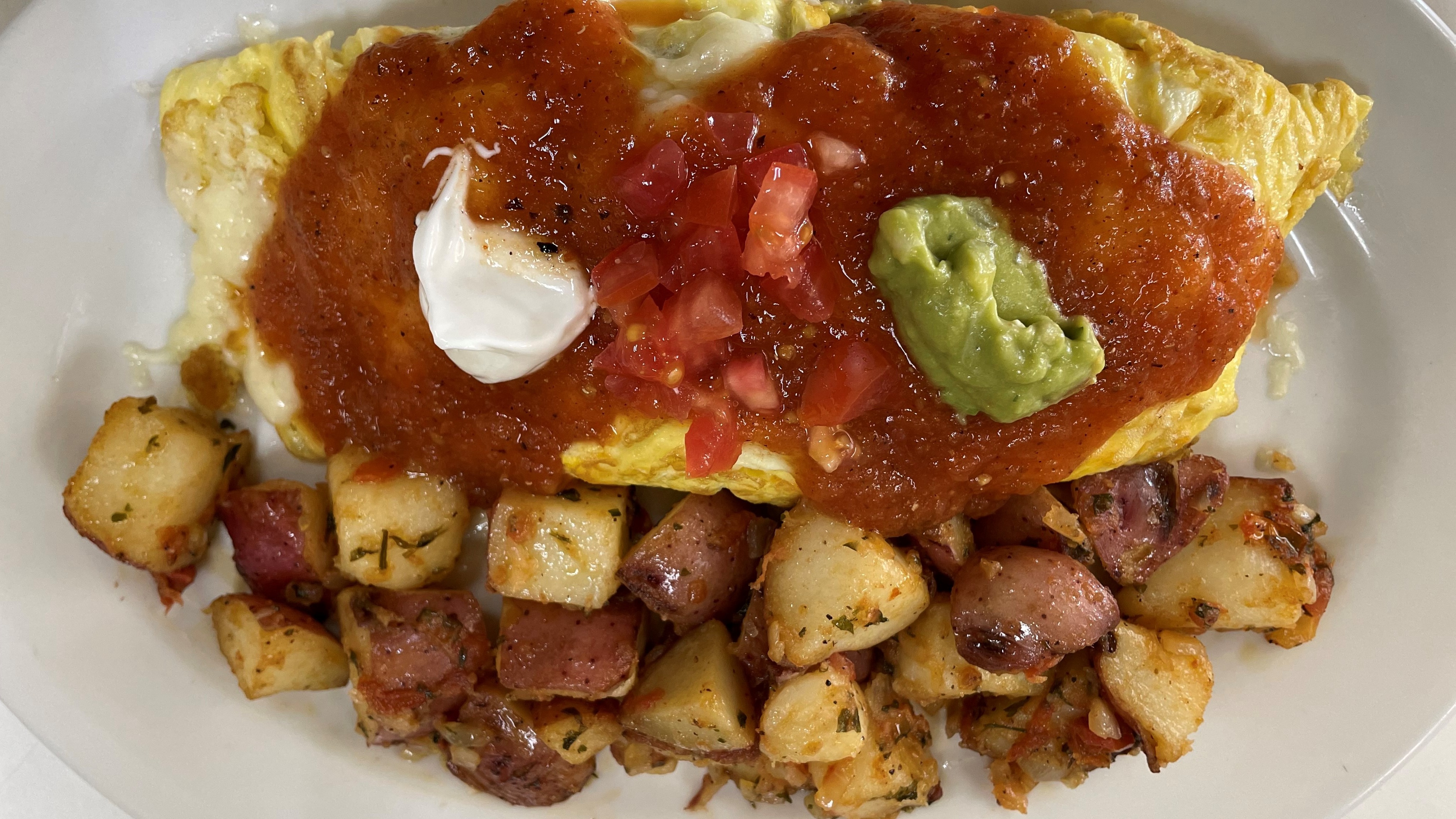 Omelette de Chile Relleno