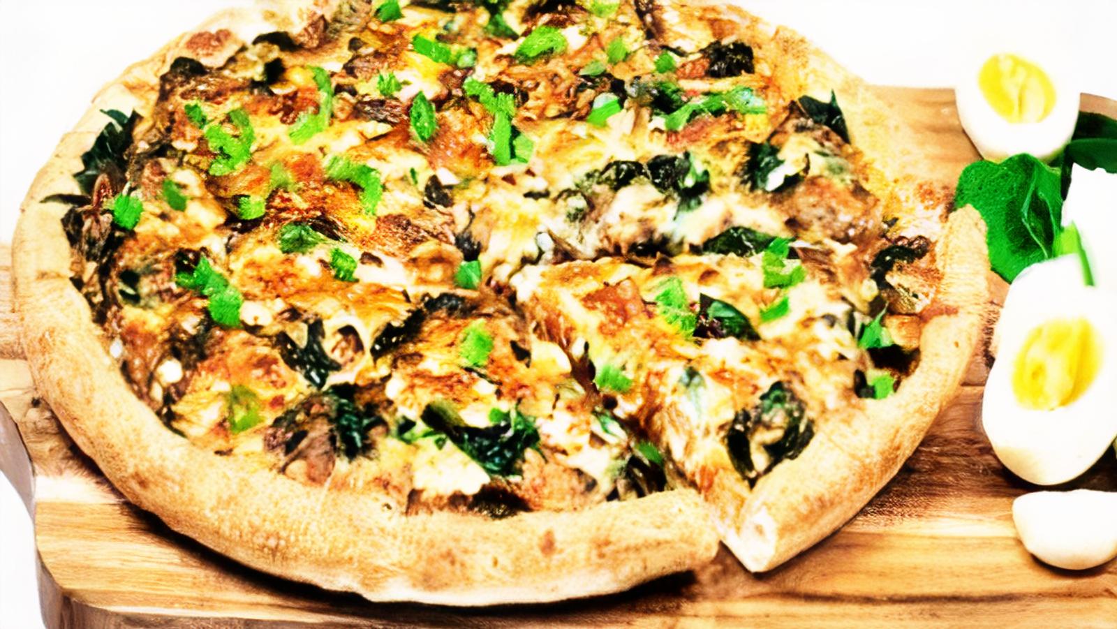 Small Feta Chicken Bacon Pizza (10")