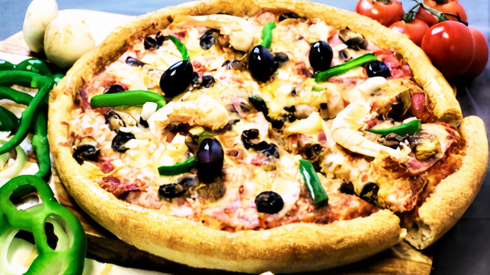 Small Shrimp House Special Pizza (10")