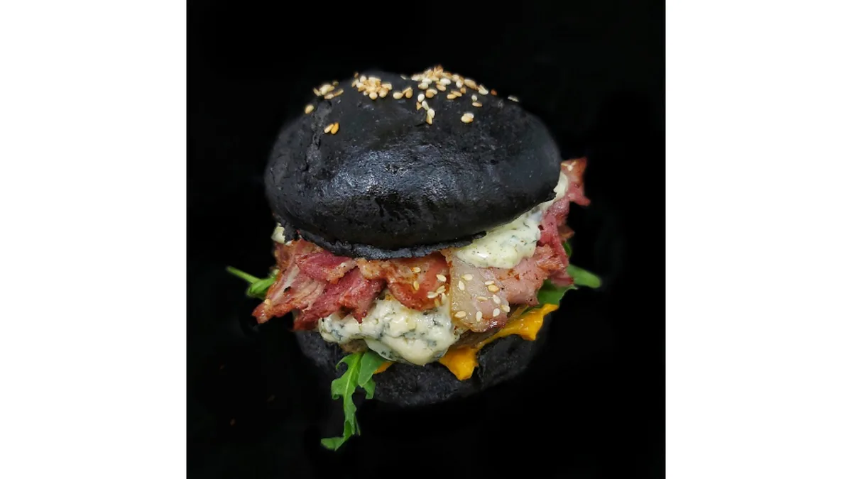 Black diamond burger