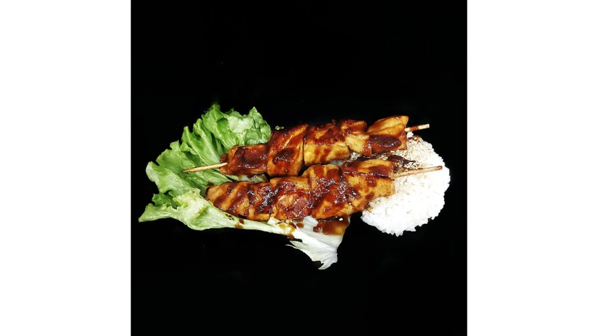 Yakitori losos
