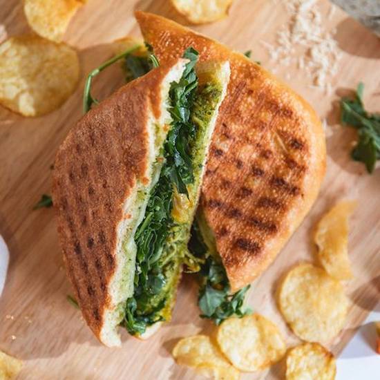 Pesto Chicken and Smoked Mozzarella