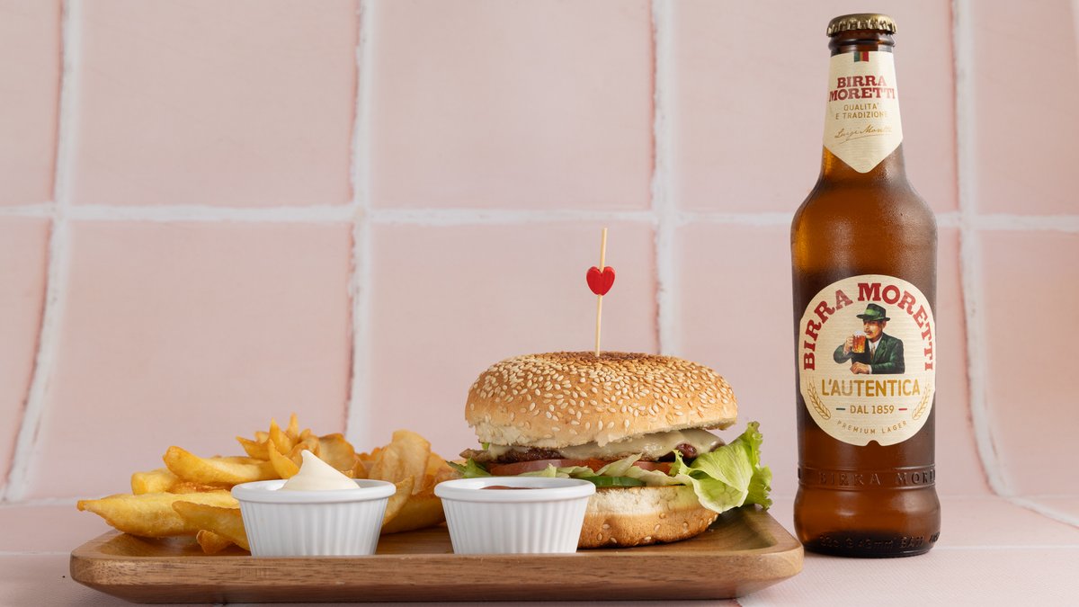 Burger Vici + Patate + Birre