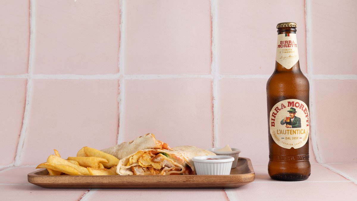 Burrito Pule + Patate + Birre