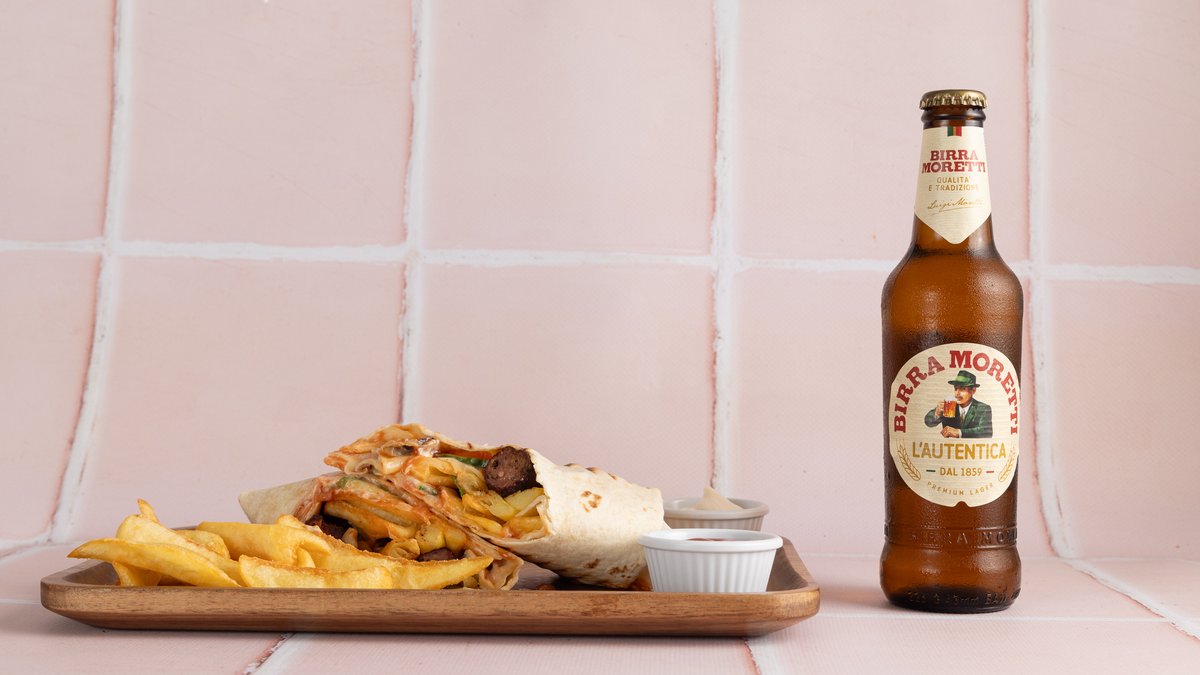 Burrito Vici + Patate + Birre