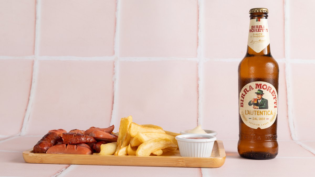 Mix Salcicesh + Patate + Birre