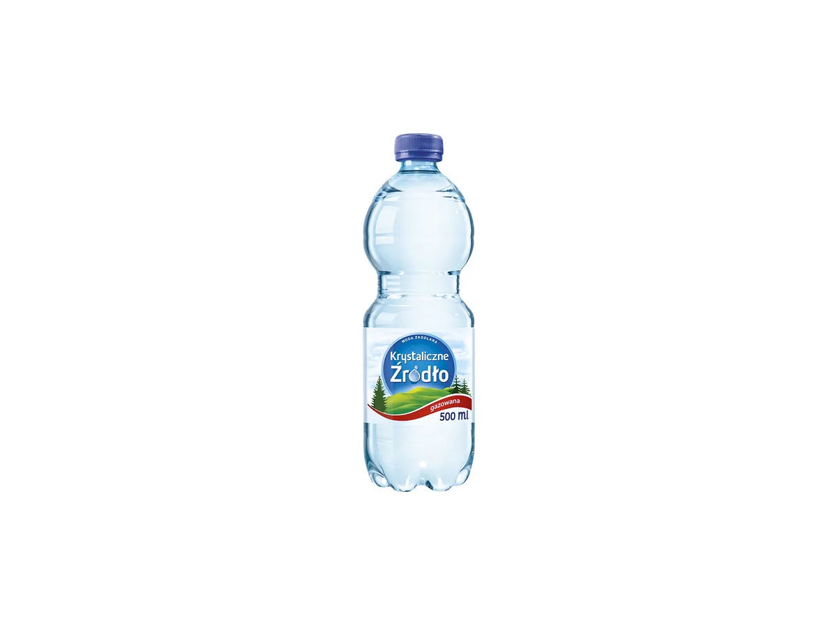 Woda Gazowana "Krystaliczne Źródło" (0.5 l)