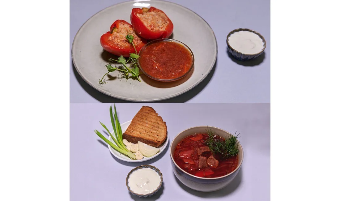 Zupa do wyboru + Papryka faszerowana