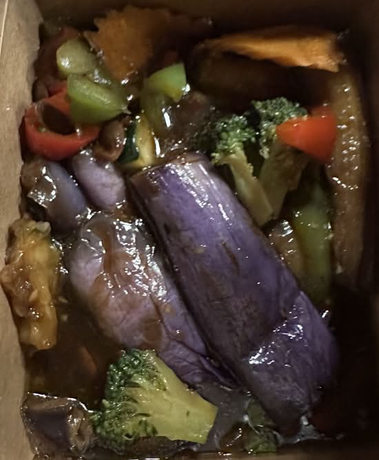 Eggplant with Thai Basil ( Pad Ma Khuea )