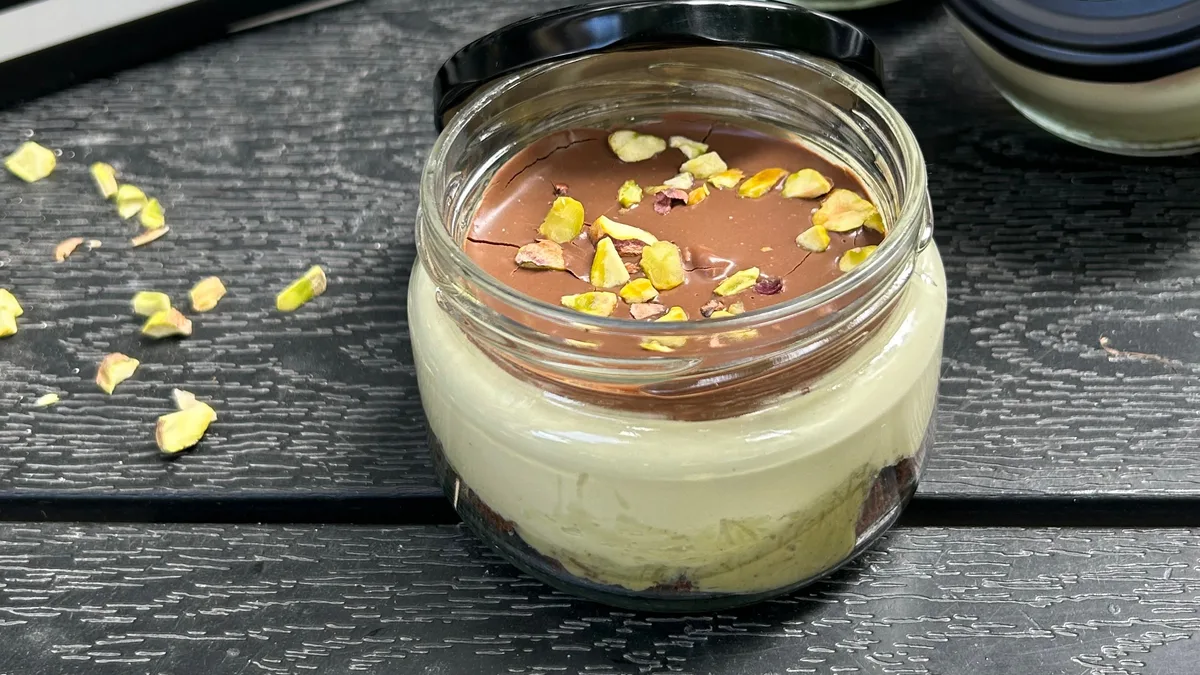 Dubai csokis sajttorta