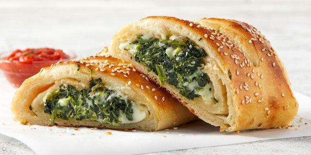 Spinach Stromboli
