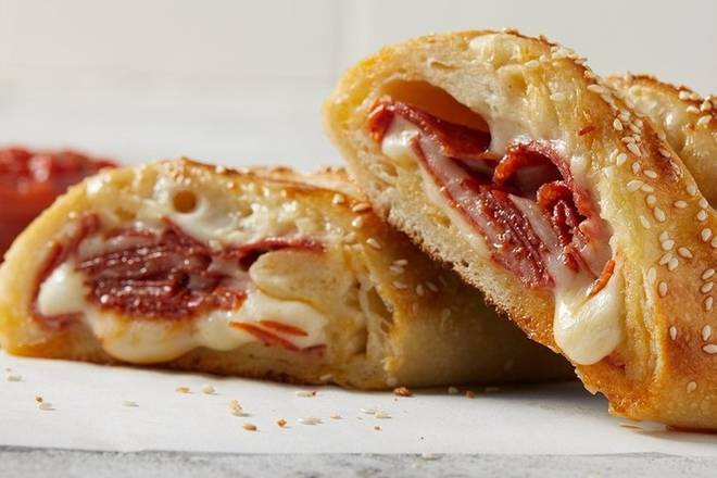 Individual Pepperoni Stromboli