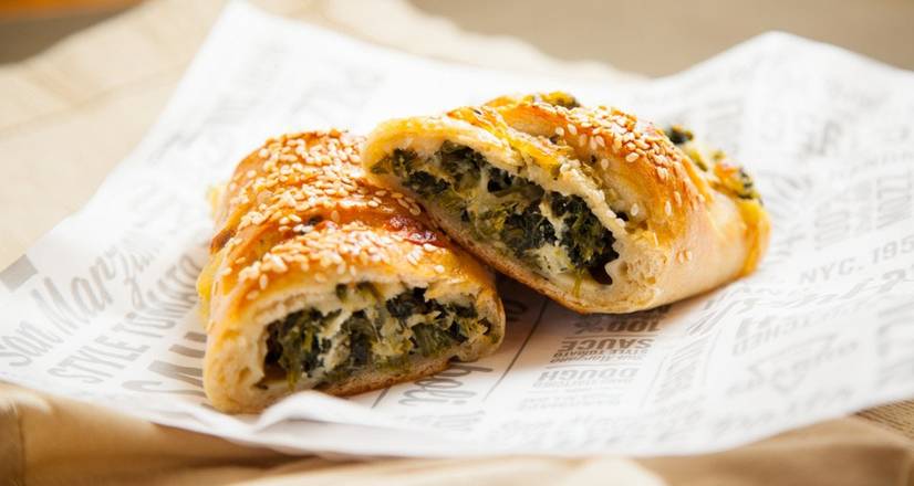 Individual Spinach Stromboli