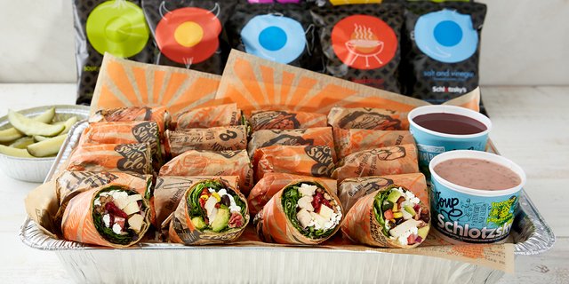 Salad Wrap Tray