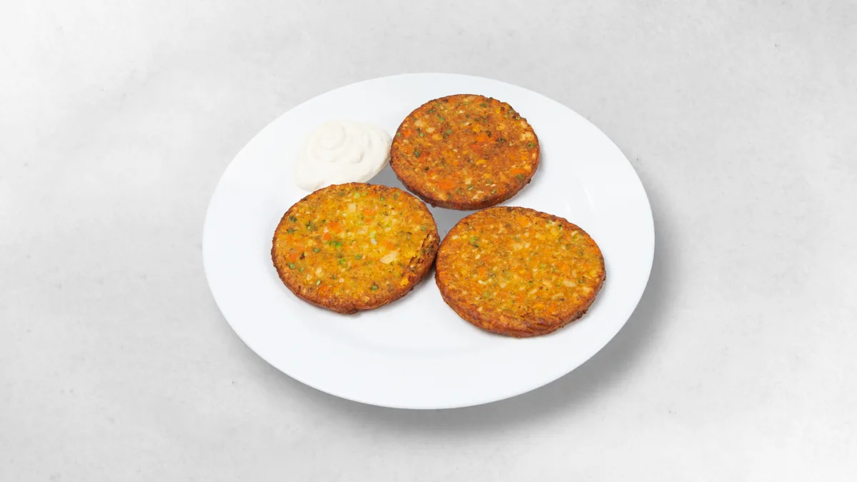 Gebackene Gemüselaibchen