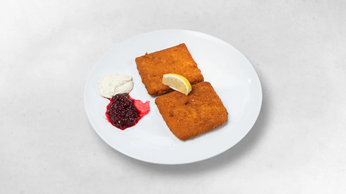 Gebackener Emmentaler