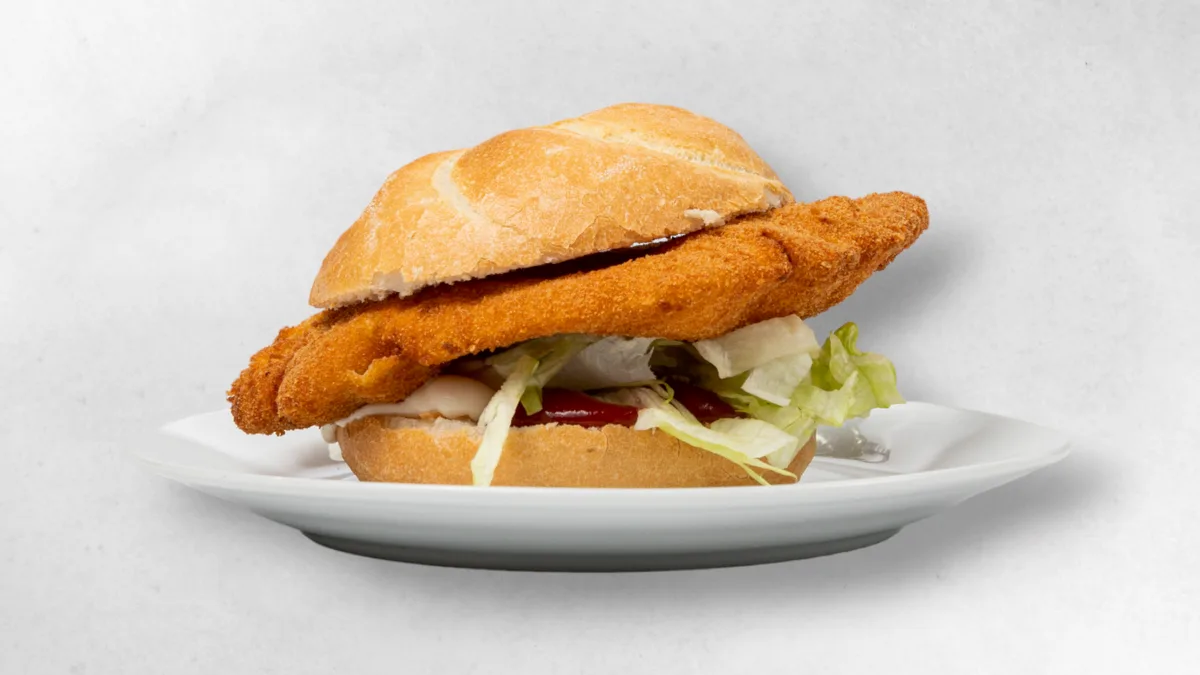 Schnitzel Semmel