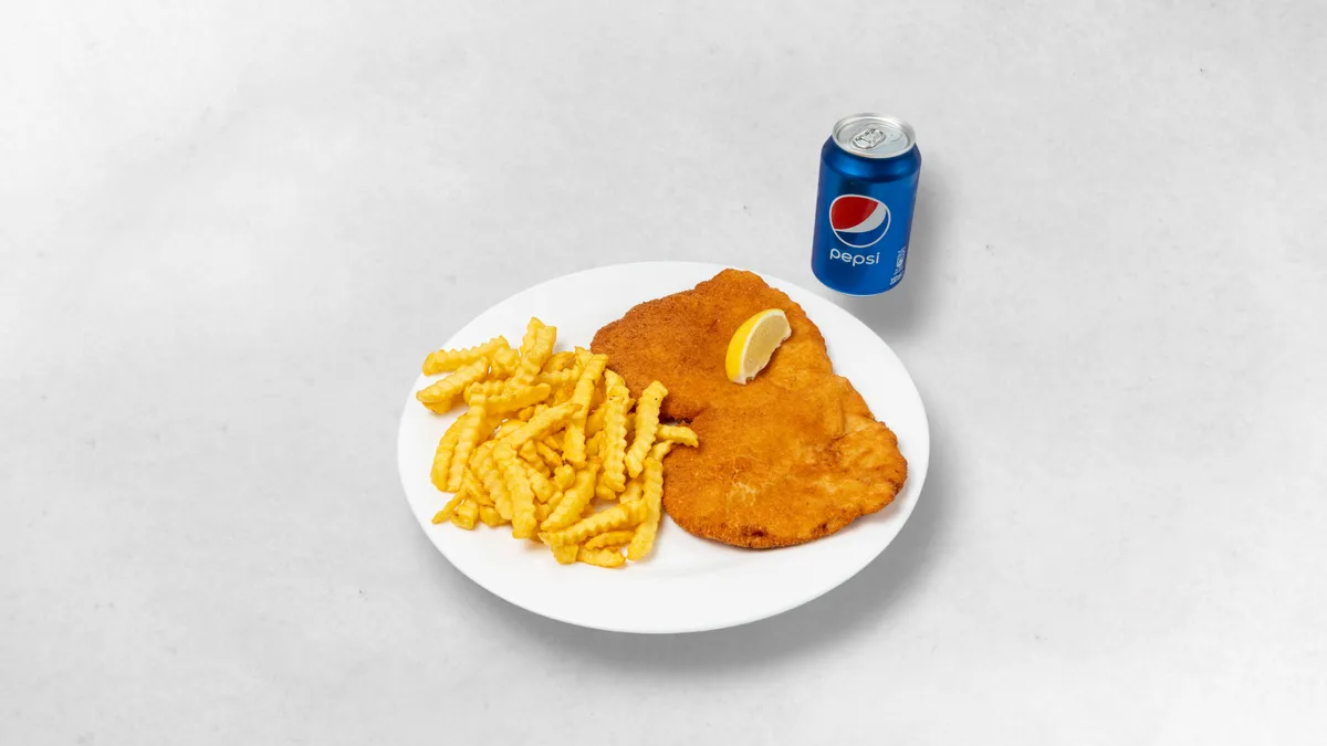 Wiener Schnitzel Pute Menü