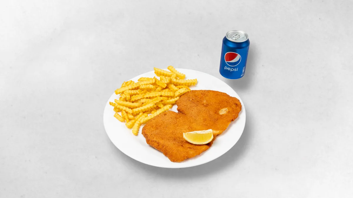 Wiener Schnitzel Schwein Menü