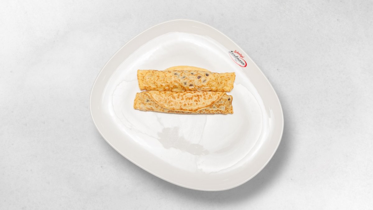 Palatschinken mit Nutellafüllung