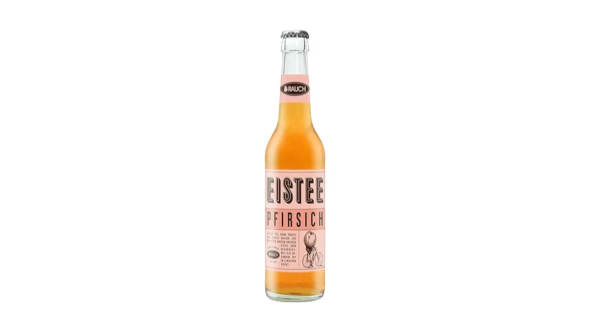 Rauch Eistee Pfirsich Dose 0,33l