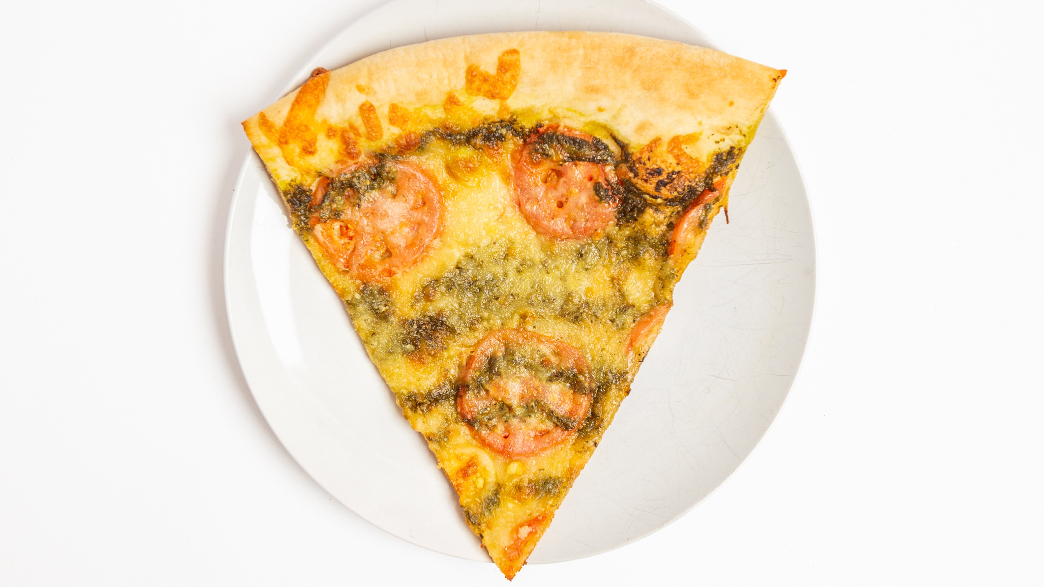 Tomato Pesto Slice