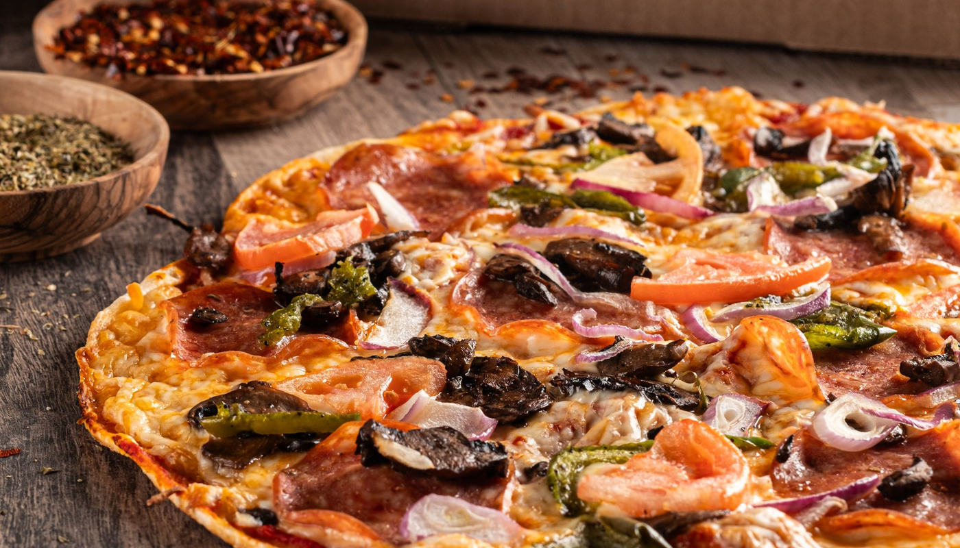 All Dressed Pizza