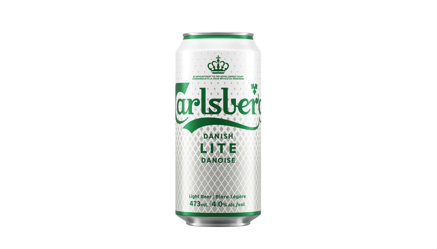 Carlsberg Lite, Individual 473mL can beer (4.0% ABV)