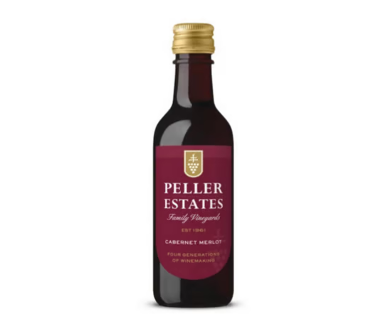 Peller Estates Cabernet-Merlot, Individual 200mL bottle red wine (12.5% ABV)