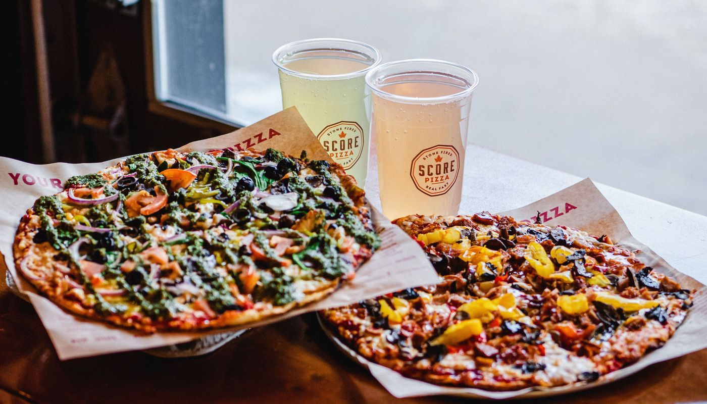 Signature Pizza, Drink, Dip and Cookie