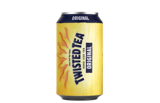 Twisted Tea Original, Individual 355mL can flavoured malt beverage (5.0% ABV)