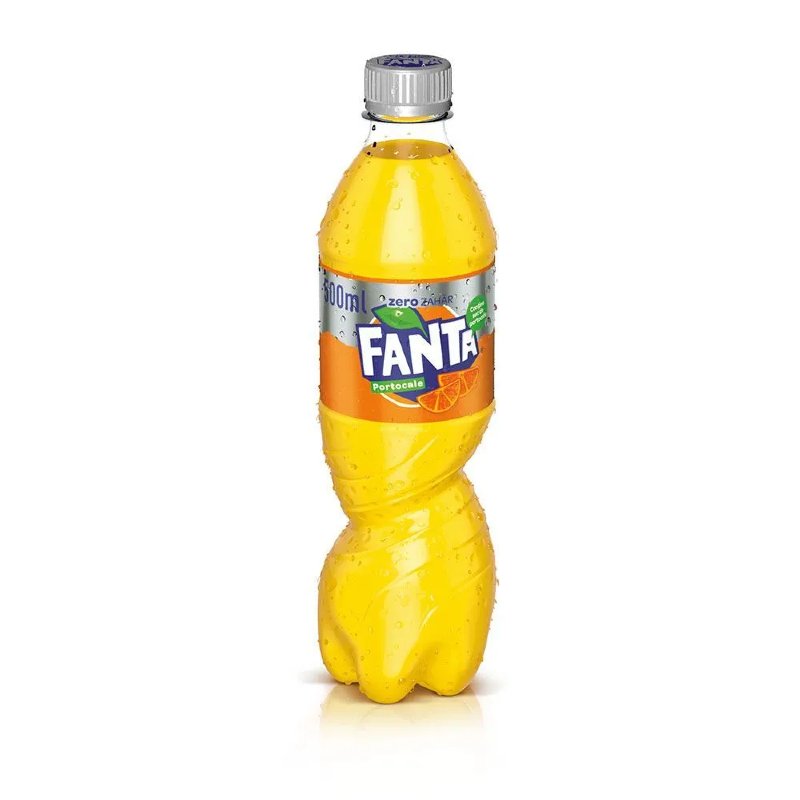 Fanta portocale zero 0,5l