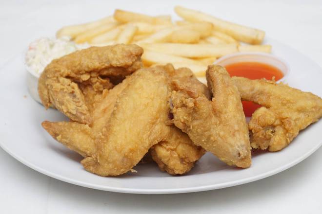 Wing (10 pcs) and Fries
