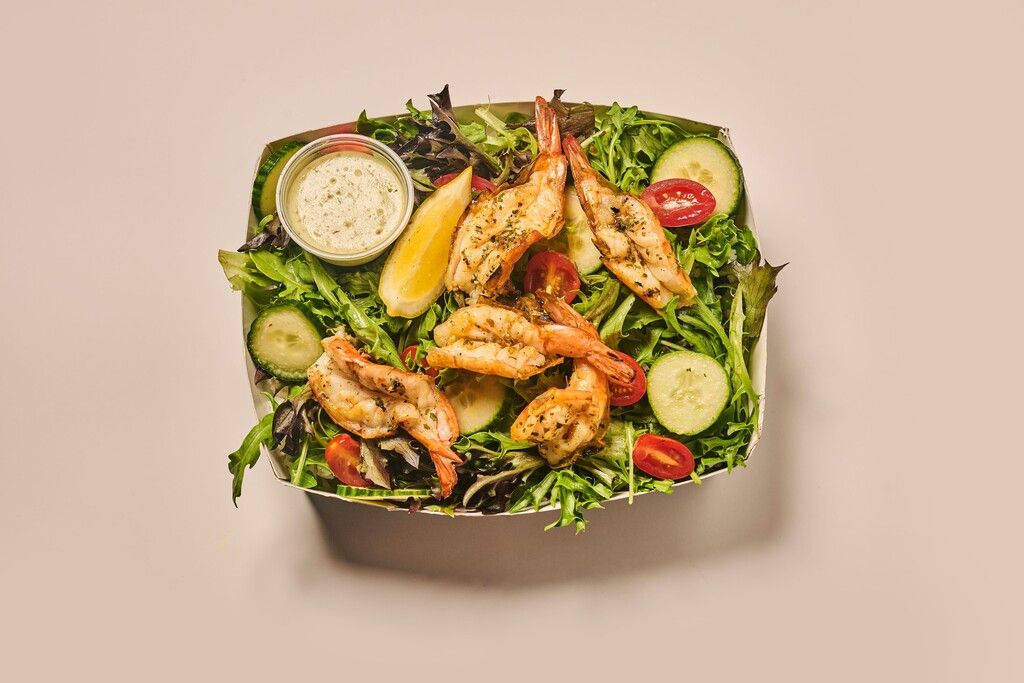 Salade aux crevettes / Shrimp Salad
