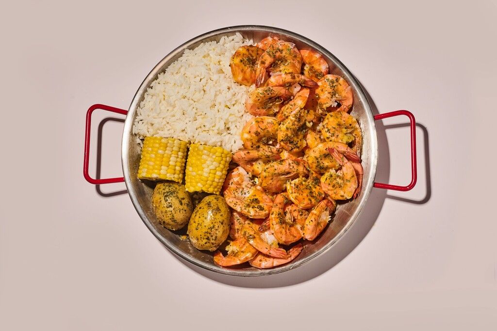 Seau de Crevettes à partager / Shrimp Bucket 2 Pax
