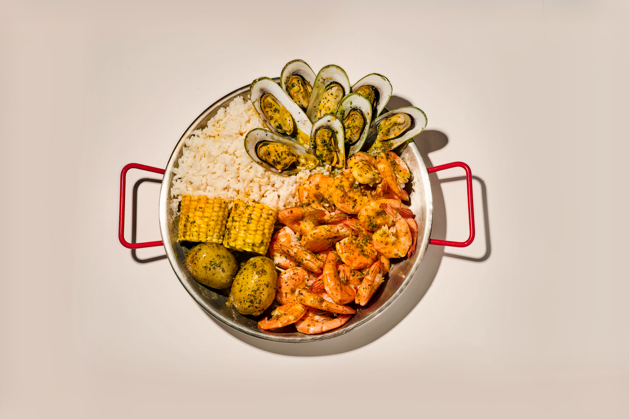 Seau de Crevettes et Moules  / Shrimps and Mussels Bucket