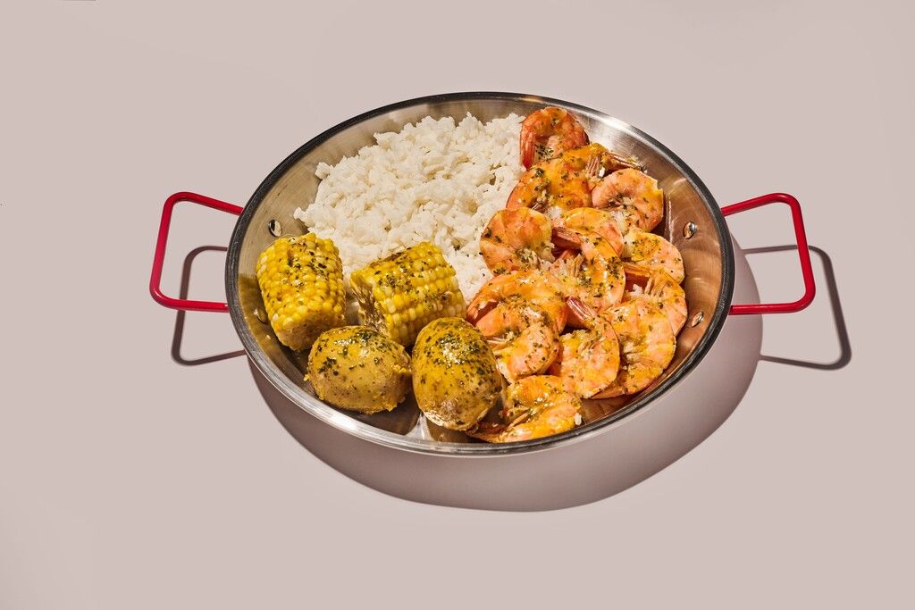 Seau de crevettes / Shrimp Bucket