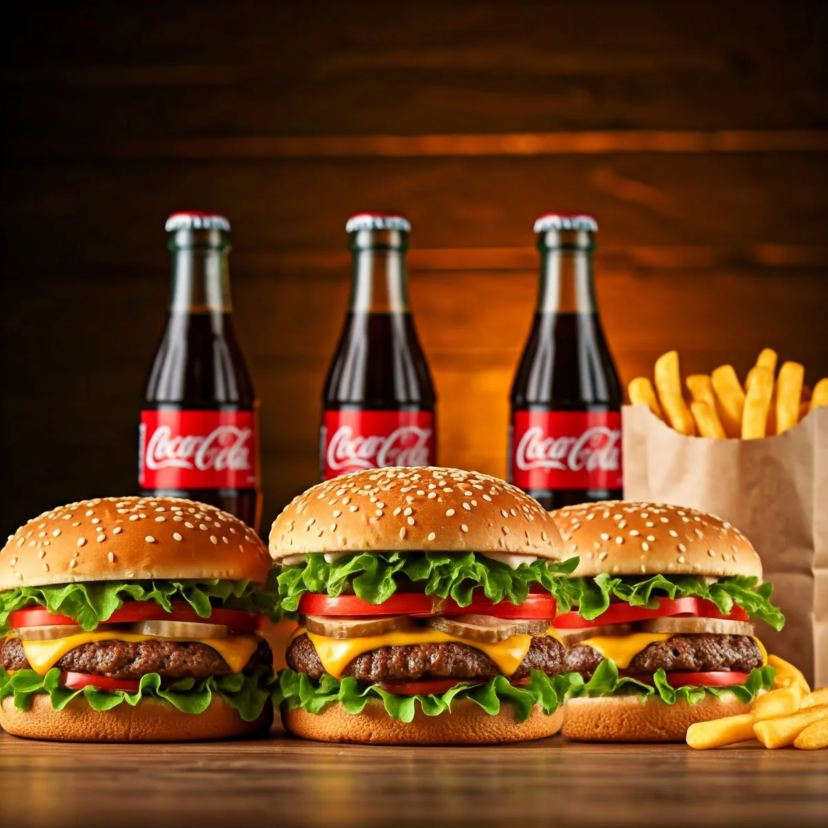 Chicken Burger Family Deal 3x3