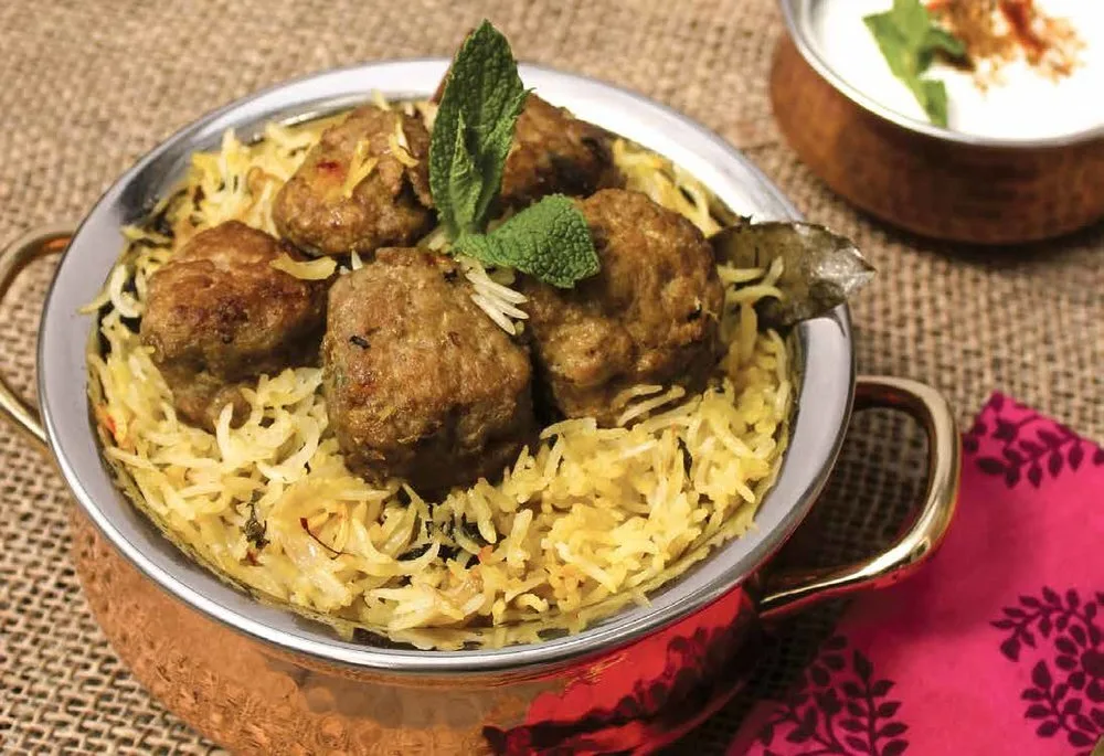 Chicken Kufta Biryani