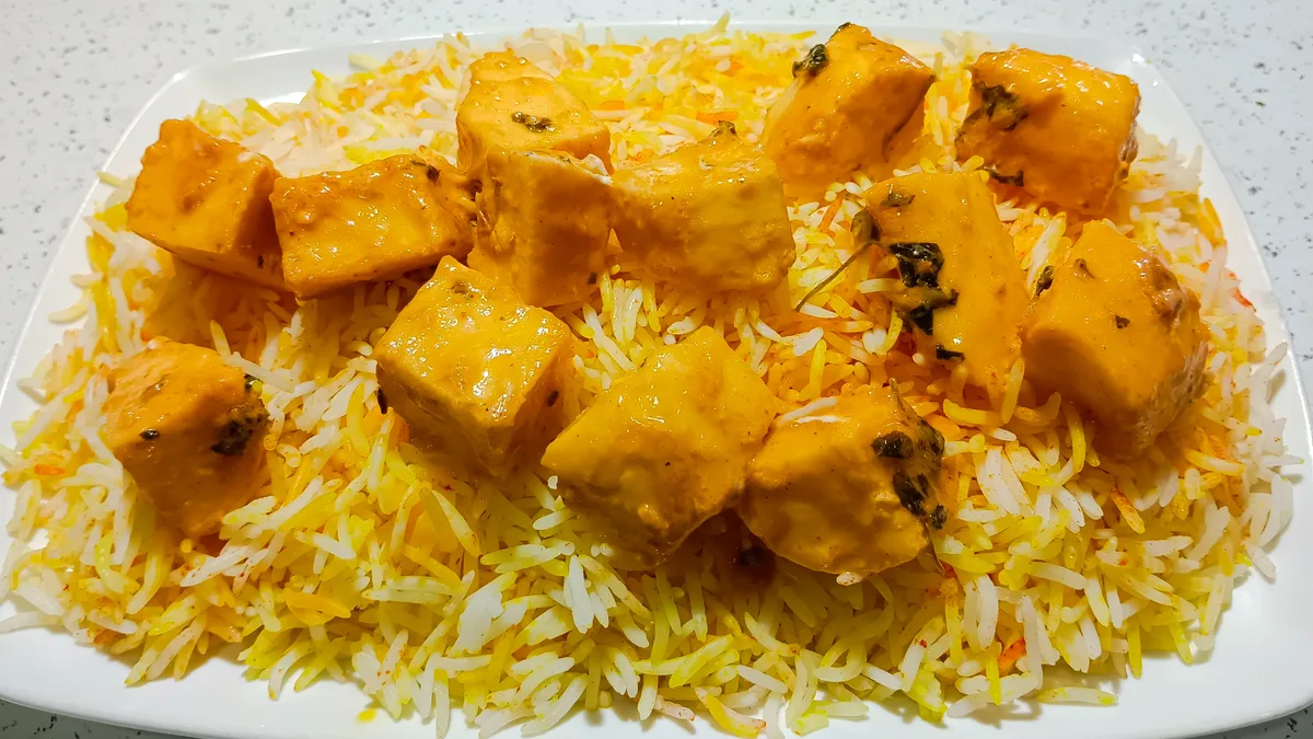 Pneer Biryani