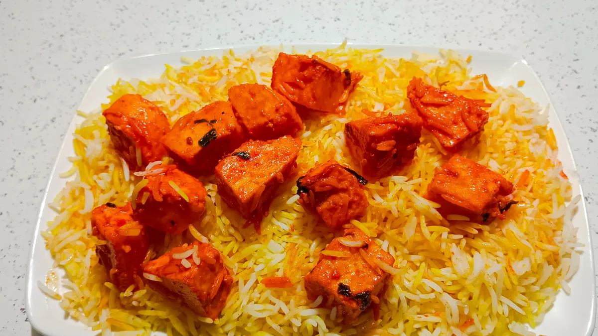 Pneer Tikka Biryani