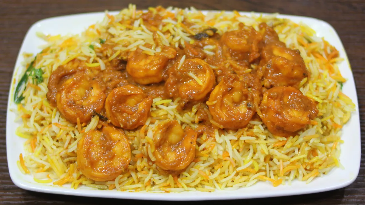Prawn Biryani