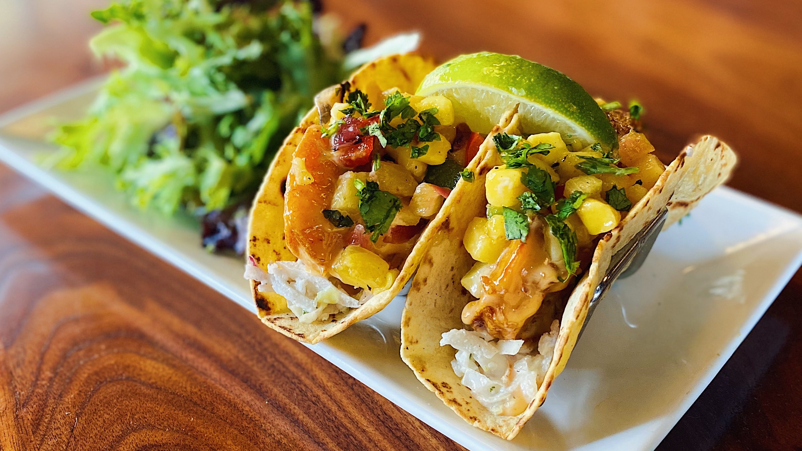 Santa Fe Shrimp Tacos