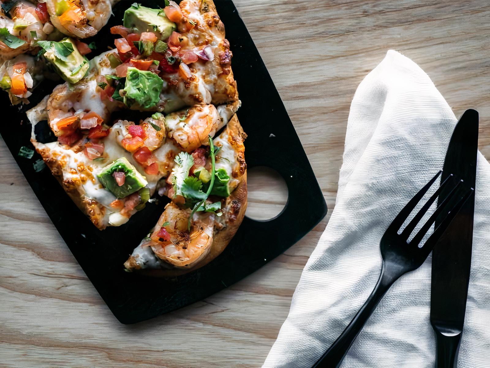 South Rim Shrimp Flatbread