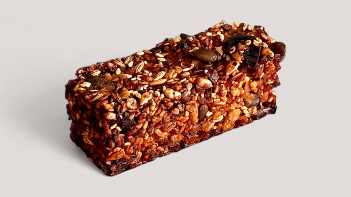 FENNEL SEED, ORANGE AND DATE GRANOLA BAR