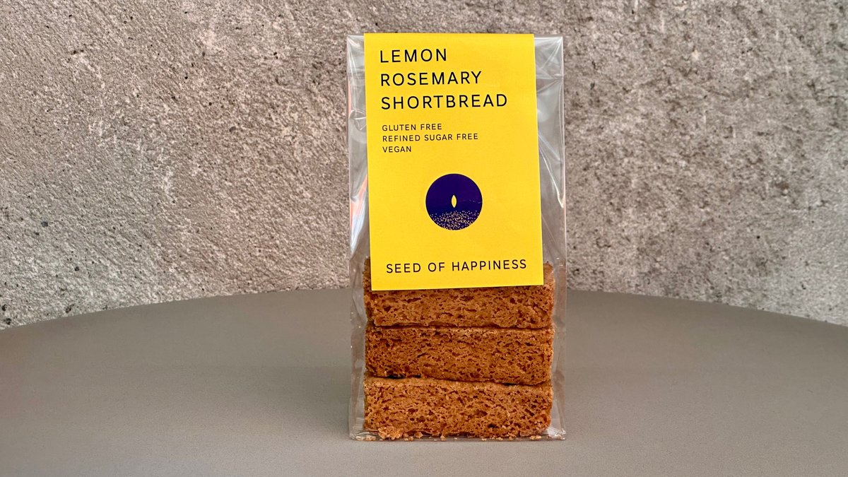 LEMON, ROSEMARY SHORTBREAD