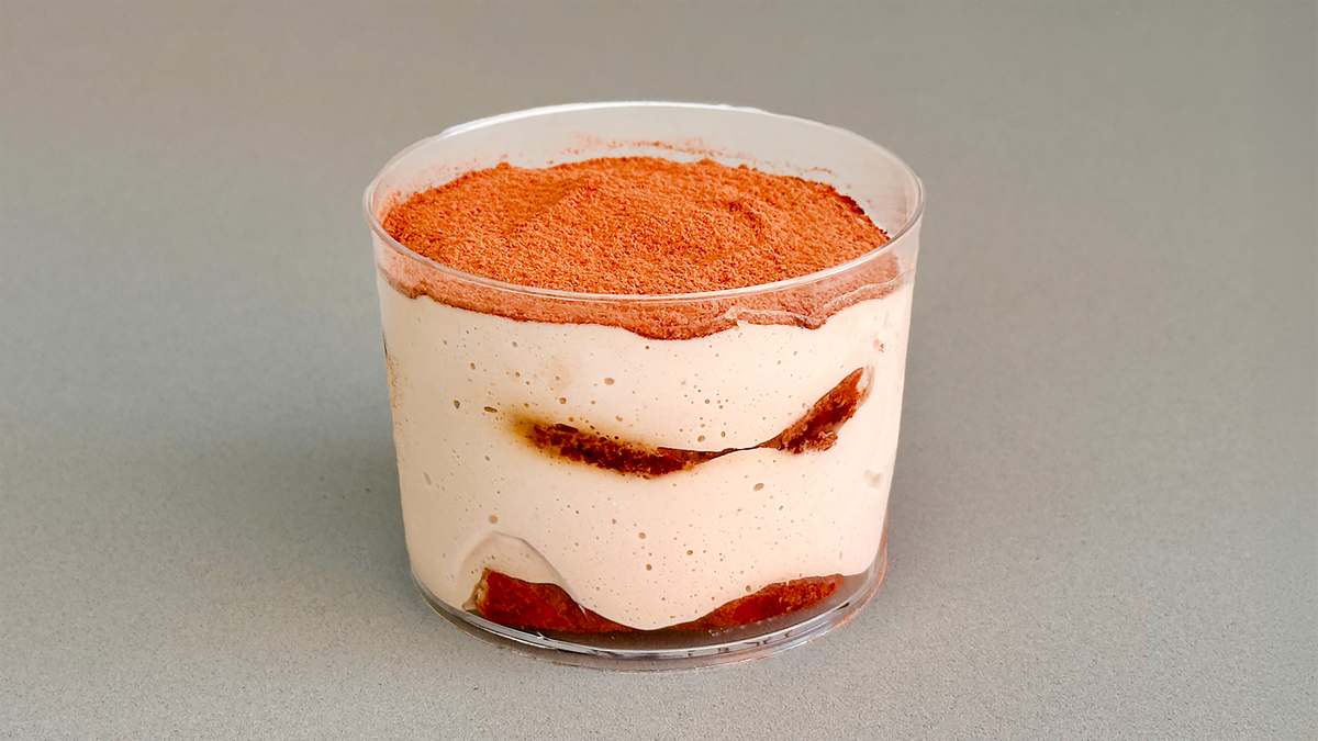 TIRAMISU ( CONTAINS ORGANIC EGGS )