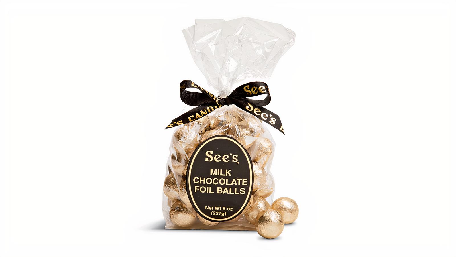 Milk Chocolate Foil Balls