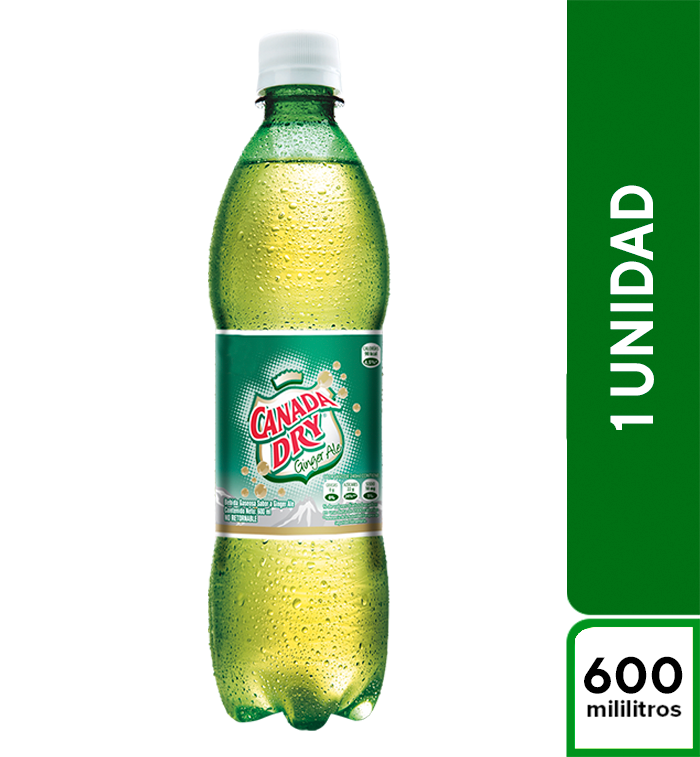 Canada Dry Ginger Ale 600 ml